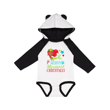 Inktastic Merry Mermaid Christmas with Red Hair and Dark Skin Tone Gift Baby Boy or Baby Girl Long Sleeve Bodysuit
Inktastic Merry Mermaid Christmas with Red Hair and Dark Skin Tone Gift Baby Boy or Baby Girl Long Sleeve Bodysuit