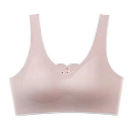 YIWEI Ice Silk Contrast Color Anti-Glare Gather No Steel Ring Breathable Underwear Pink L
YIWEI Ice Silk Contrast Color Anti-Glare Gather No Steel Ring Breathable Underwear Pink L