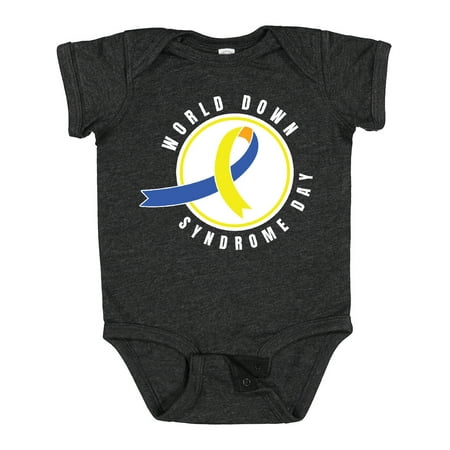 Inktastic World Down Syndrome Day with Yellow and Blue Ribbon Gift Baby Boy or Baby Girl Bodysuit
Inktastic World Down Syndrome Day with Yellow and Blue Ribbon Gift Baby Boy or Baby Girl Bodysuit