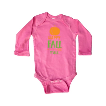 Inktastic Happy Fall Y all Pumpkin Arrow - Orange Green Gift Baby Boy or Baby Girl Long Sleeve Bodysuit
Inktastic Happy Fall Y all Pumpkin Arrow - Orange Green Gift Baby Boy or Baby Girl Long Sleeve Bodysuit