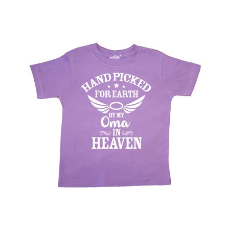 Inktastic Handpicked for Earth By My Oma in Heaven with Angel Wings Gift Toddler Boy or Toddler Girl T-Shirt
Inktastic Handpicked for Earth By My Oma in Heaven with Angel Wings Gift Toddler Boy or Toddler Girl T-Shirt