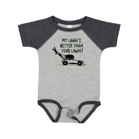 Inktastic Father s Day Dad My Lawn s Better Than Your Lawn! Gift Baby Boy or Baby Girl Bodysuit
Inktastic Father s Day Dad My Lawn s Better Than Your Lawn! Gift Baby Boy or Baby Girl Bodysuit
