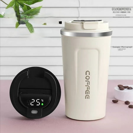 510Ml Smart Thermo Bottle for Coffee LED Temperature Display Thermal Mug Insulated Tumbler Coffee Cup Blue
510Ml Smart Thermo Bottle for Coffee LED Temperature Display Thermal Mug Insulated Tumbler Coffee Cup Blue