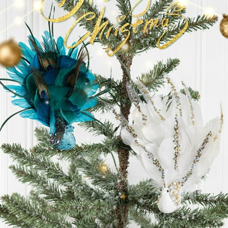 Door Hanging Decorations String New Christmas Hanging Blue And White Peacockk Christmas Tree Decoration Natural Feather Crafts Christmas Decoration Christmas Tree Hanging Ornament 2pcs Beaded
Door Hanging Decorations String New Christmas Hanging Blue And White Peacockk Christmas Tree Decoration Natural Feather Crafts Christmas Decoration Christmas Tree Hanging Ornament 2pcs Beaded
