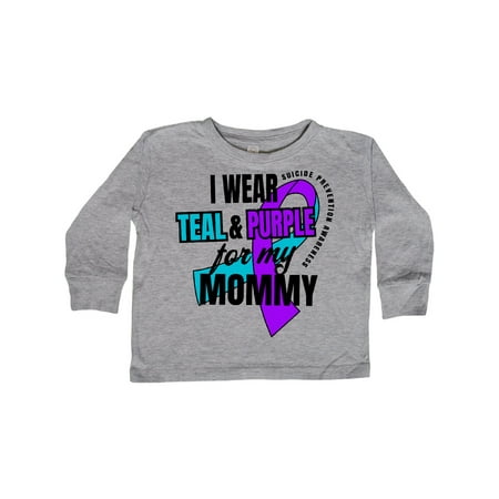 Inktastic Suicide Prevention I Wear Teal and Purple for My Mommy Gift Toddler Boy or Toddler Girl Long Sleeve T-Shirt
Inktastic Suicide Prevention I Wear Teal and Purple for My Mommy Gift Toddler Boy or Toddler Girl Long Sleeve T-Shirt