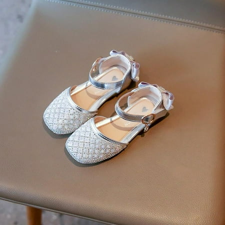 Summer Sandal Girl Sequins Princess Party Flats Soft Leather Diamond Bow-tie Soft-Soled Kids Shoes
Summer Sandal Girl Sequins Princess Party Flats Soft Leather Diamond Bow-tie Soft-Soled Kids Shoes