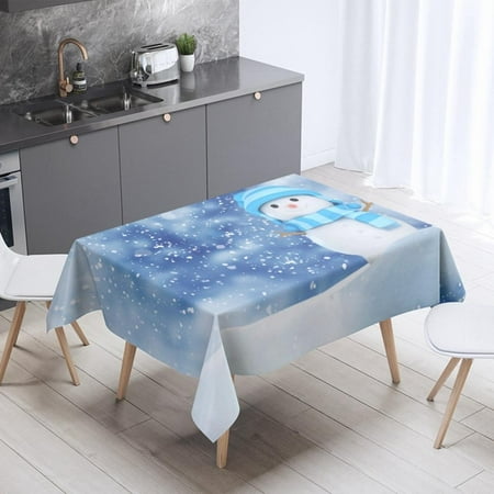 Xmarks Christmas Tablecloth Snowflake Printed Rectangular Table Cover Perfect for Holiday Buffet Banquet or Picnic Tables
Xmarks Christmas Tablecloth Snowflake Printed Rectangular Table Cover Perfect for Holiday Buffet Banquet or Picnic Tables