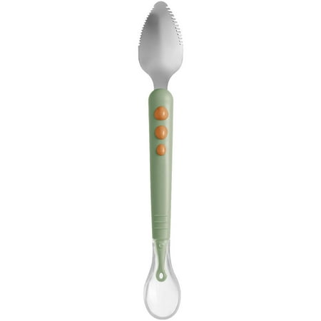 NUOLUX Fruit Puree Spoon Double Head Baby Food Spoon Baby Silicone Feeding Spoon for Infant
NUOLUX Fruit Puree Spoon Double Head Baby Food Spoon Baby Silicone Feeding Spoon for Infant