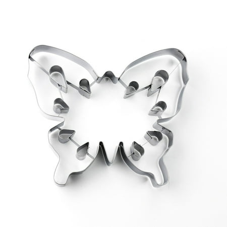 Household Cookie Stainless Steel Baking Mould Candy Christmas Butterfly Cutting Mould Biscuit Moulds (Silver)
Household Cookie Stainless Steel Baking Mould Candy Christmas Butterfly Cutting Mould Biscuit Moulds (Silver)