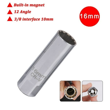 Leke 3/8-Inch 12 Point Remover Wrench Tool Spark Plug Socket Wrench Thin Wall Removal
Leke 3/8-Inch 12 Point Remover Wrench Tool Spark Plug Socket Wrench Thin Wall Removal