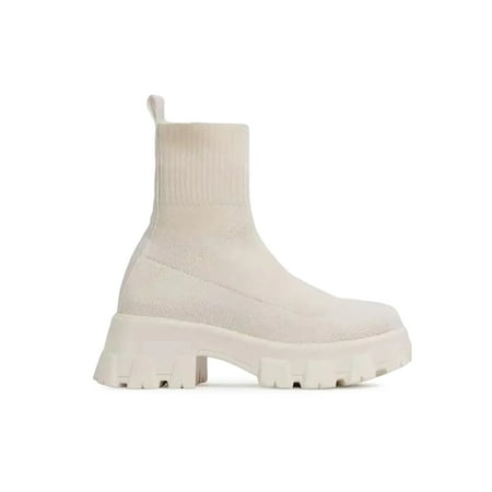 Glookwis Ladies Elastic Bootie Comfort Ankle Boots Platform Sock Boot Womens Lightweight Breathable Casual Shoes Comfortable Mid Calf White 8
Glookwis Ladies Elastic Bootie Comfort Ankle Boots Platform Sock Boot Womens Lightweight Breathable Casual Shoes Comfortable Mid Calf White 8