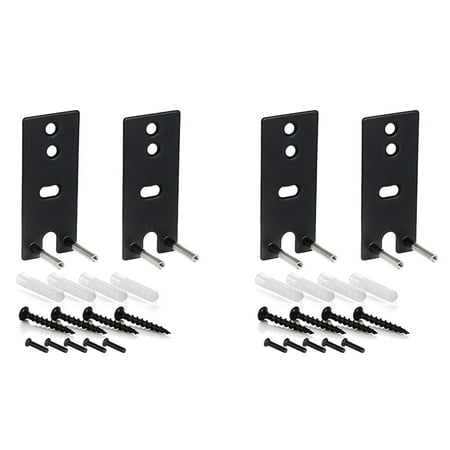4X Steel Black Wall Mount Brackets Replacement for OmniJewel 650 & Surround Speakers 700
4X Steel Black Wall Mount Brackets Replacement for OmniJewel 650 & Surround Speakers 700