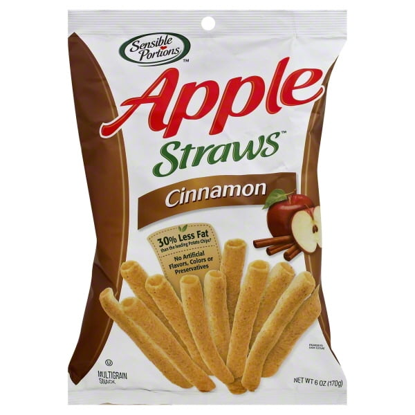 Apple Cinnamon Straws, 6 Oz.