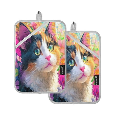 Square Pot Holder Set of 2 - Silver-Coated Quilted Heat Resistant Pads 1089℃ Heat Resistant with Hanging Loop for Oven and Microwave,A Cool Spider-mans
Square Pot Holder Set of 2 - Silver-Coated Quilted Heat Resistant Pads 1089℃ Heat Resistant with Hanging Loop for Oven and Microwave,A Cool Spider-mans