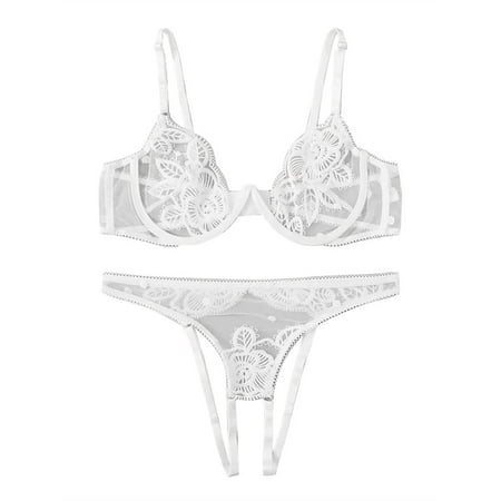 Pedort Womens Lingerie Womens Lingeries Exotic Garter Belt Set Floral Lace Bra and Panty(White XL)
Pedort Womens Lingerie Womens Lingeries Exotic Garter Belt Set Floral Lace Bra and Panty(White XL)
