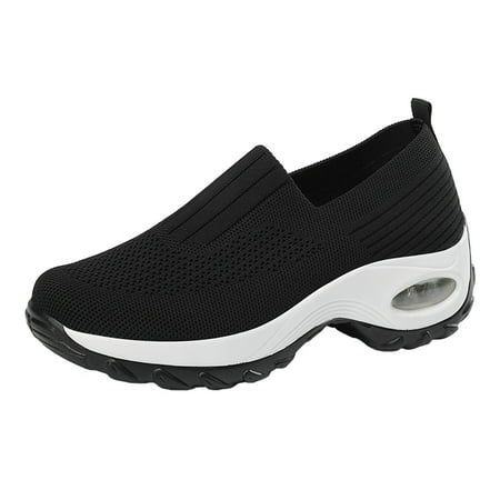 GNEIKDEING Women Sneakers Thick Sole Wedge Shoes Lazy Slippers Soft Sole Casual Shoes Soft Sole Breathable Casual Shoes Gift on Clearance
GNEIKDEING Women Sneakers Thick Sole Wedge Shoes Lazy Slippers Soft Sole Casual Shoes Soft Sole Breathable Casual Shoes Gift on Clearance