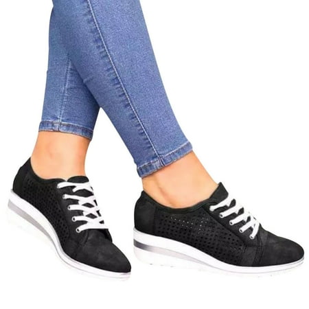 Womens Running Shoes Athletic Casual Walking Platform Sneakers Sports Lace-up Shoes 37
Womens Running Shoes Athletic Casual Walking Platform Sneakers Sports Lace-up Shoes 37