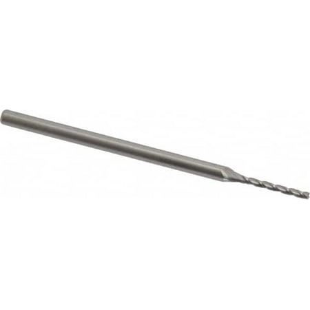 Accupro 0.06 1/2 LOC 1/8 Shank Diam 2-1/2 OAL 3 Flute Solid Carbide Square End Mill Single End Uncoated Spiral Flute 30° Helix Centercutting Series Miniature
Accupro 0.06 1/2 LOC 1/8 Shank Diam 2-1/2 OAL 3 Flute Solid Carbide Square End Mill Single End Uncoated Spiral Flute 30° Helix Centercutting Series Miniature