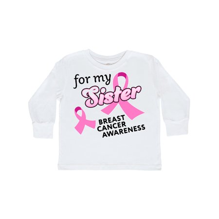 Inktastic For My Sister - Breast Cancer Awareness Gift Toddler Boy or Toddler Girl Long Sleeve T-Shirt
Inktastic For My Sister - Breast Cancer Awareness Gift Toddler Boy or Toddler Girl Long Sleeve T-Shirt