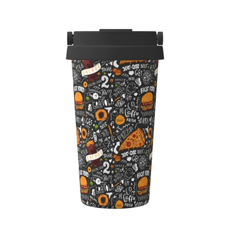 Salouo Fastfood 1 Print Coffee Travel Mug Spill Proof with Lid-Stainless Steel Vacuum Insulated Tumbler - Thermos Cup for Keep Hot/Ice Coffee Tea and Beer
Salouo Fastfood 1 Print Coffee Travel Mug Spill Proof with Lid-Stainless Steel Vacuum Insulated Tumbler - Thermos Cup for Keep Hot/Ice Coffee Tea and Beer