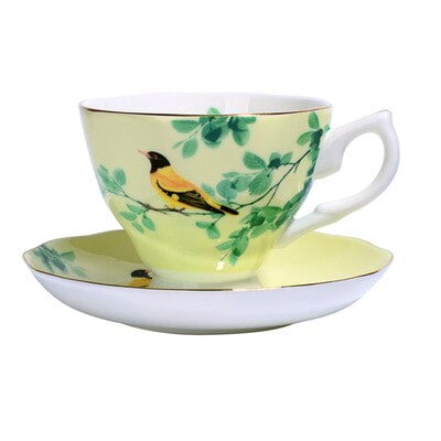 180ml European Bone China Coffee Cup Spoon Saucer Set English Afternoon Tea Cup Coffee Wear Luxury Coffee Cup Gold Border
180ml European Bone China Coffee Cup Spoon Saucer Set English Afternoon Tea Cup Coffee Wear Luxury Coffee Cup Gold Border
