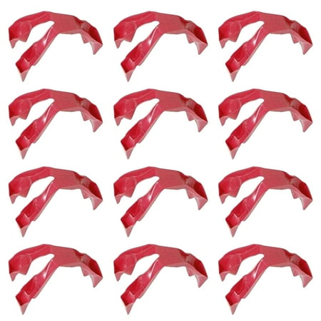 Finger Tongs 1 Set 18Pcs Finger Food Tongs Meal Prepare Eating Tongs Anti-scald Clips (Red)
Finger Tongs 1 Set 18Pcs Finger Food Tongs Meal Prepare Eating Tongs Anti-scald Clips (Red)