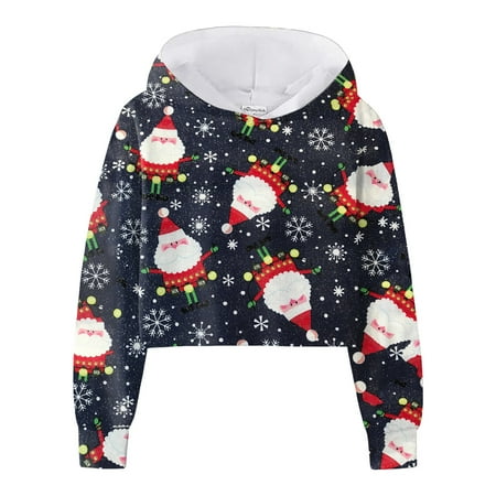 KDFJPTH Christmas Girls Sweatshirt Girls Kids Casual Loose Active Full Sleeves Hoodies Sweatshirts Hooded Short Pullover Letter Print Striped Teen Crop Tops Boy Hoodie Sweater Soft
KDFJPTH Christmas Girls Sweatshirt Girls Kids Casual Loose Active Full Sleeves Hoodies Sweatshirts Hooded Short Pullover Letter Print Striped Teen Crop Tops Boy Hoodie Sweater Soft