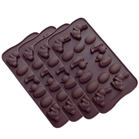 Easter Kitchen supplies Silicone Bunny Bakeware Easter Cake Mould Easter Bunny DIY Baking Tools D