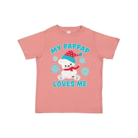 Inktastic Polar Bear My Pappap Loves Me in Santa Hat with Snowflakes Gift Toddler Boy or Toddler Girl T-Shirt
Inktastic Polar Bear My Pappap Loves Me in Santa Hat with Snowflakes Gift Toddler Boy or Toddler Girl T-Shirt