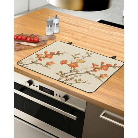 Vintage Botanical Stove Top Covers for Electric Stove Heat Insulation Fireproof Glass Cooktop Cover Counter Top Glass Stove Cover for Prevent Scratches 29 x21 Red Spring Floral Botanical Farmhouse
Vintage Botanical Stove Top Covers for Electric Stove Heat Insulation Fireproof Glass Cooktop Cover Counter Top Glass Stove Cover for Prevent Scratches 29 x21 Red Spring Floral Botanical Farmhouse