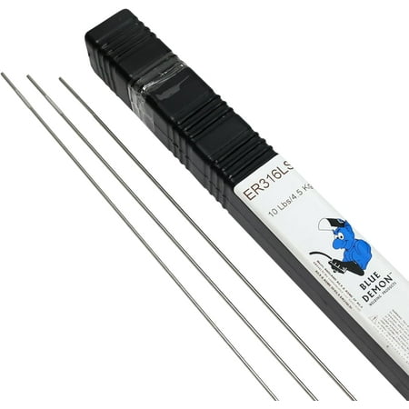 Blue Demon 316LSI X 3/32in X 36in X 10 lb Box stainless steel TIG welding rod
Blue Demon 316LSI X 3/32in X 36in X 10 lb Box stainless steel TIG welding rod