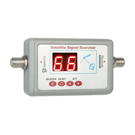 Tomshoo Digital Satellite Signal Finder Meter Mini Satellite Finder with Buzzer