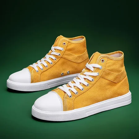 Men‘s Canvas Shoes Fashion High Top Lightweight Breathable Walking Sneakers Men‘s Footwear
Men‘s Canvas Shoes Fashion High Top Lightweight Breathable Walking Sneakers Men‘s Footwear