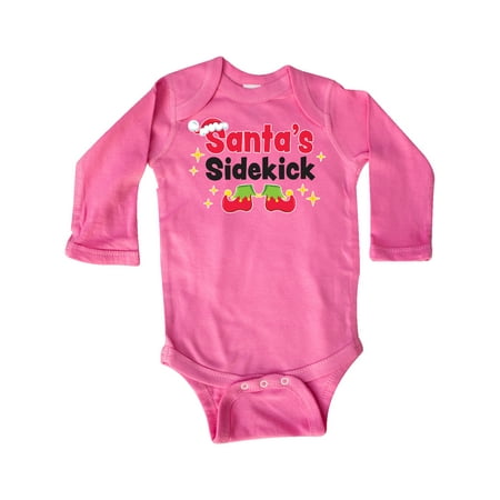 Inktastic Santa s Sidekick with Santa Hat and Elf Feet Gift Baby Boy or Baby Girl Long Sleeve Bodysuit
Inktastic Santa s Sidekick with Santa Hat and Elf Feet Gift Baby Boy or Baby Girl Long Sleeve Bodysuit