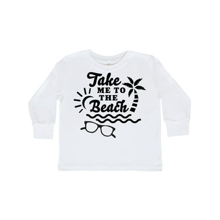 Inktastic Take me To The Beach with Sunglasses and Palm Trees Gift Toddler Boy or Toddler Girl Long Sleeve T-Shirt
Inktastic Take me To The Beach with Sunglasses and Palm Trees Gift Toddler Boy or Toddler Girl Long Sleeve T-Shirt