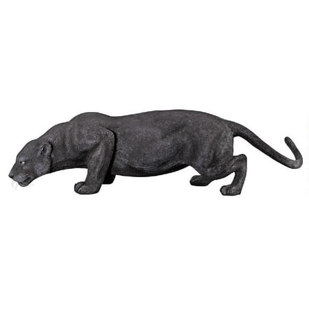 53" Black Panther Jungle Hand-painted Outdoor Statue