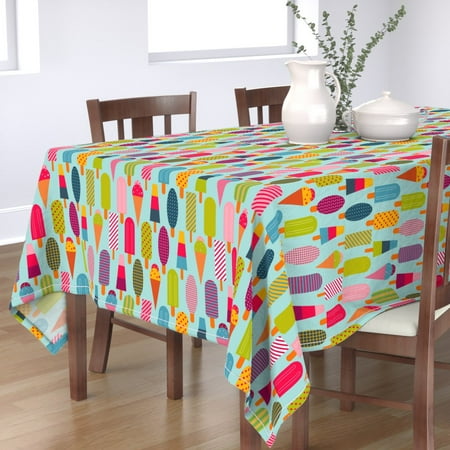 Cotton Sateen Tablecloth 70 x 108 - Summer Sweets Ice Geometric Colorful Cream Print Custom Table Linens by Spoonflower
Cotton Sateen Tablecloth 70 x 108 - Summer Sweets Ice Geometric Colorful Cream Print Custom Table Linens by Spoonflower