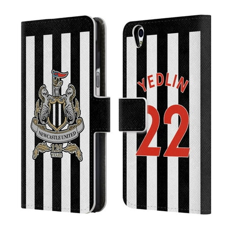 OFFICIAL NEWCASTLE UNITED FC NUFC 2017/18 HOME KIT 1 LEATHER BOOK WALLET CASE COVER FOR BLACKBERRY ONEPLUS