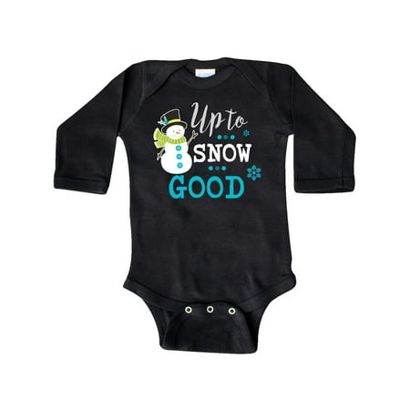 Inktastic Up to Snow Good with Snowman and Snowflakes Gift Baby Boy or Baby Girl Long Sleeve Bodysuit
Inktastic Up to Snow Good with Snowman and Snowflakes Gift Baby Boy or Baby Girl Long Sleeve Bodysuit