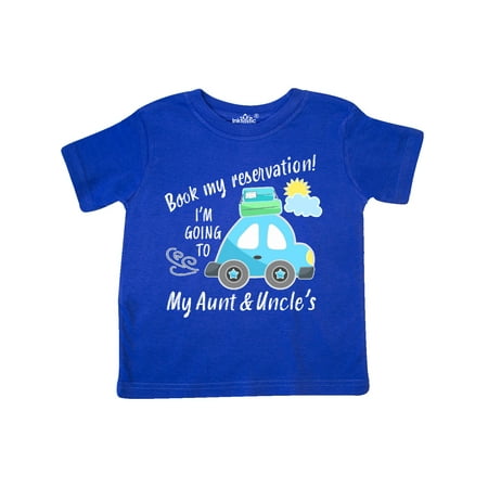 Inktastic Book My Reservation! I m Going to My Aunt and Uncle s Gift Toddler Boy or Toddler Girl T-Shirt
Inktastic Book My Reservation! I m Going to My Aunt and Uncle s Gift Toddler Boy or Toddler Girl T-Shirt
