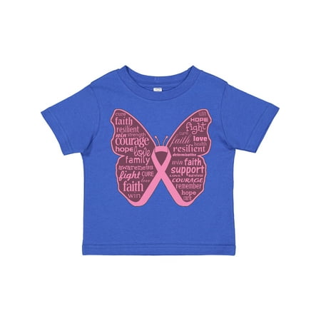 Inktastic Breast Cancer Butterfly Collage of Words Gift Toddler Toddler Girl T-Shirt
Inktastic Breast Cancer Butterfly Collage of Words Gift Toddler Toddler Girl T-Shirt