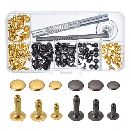 60 Sets Rivet Reusable Solid Color DIY Repairing Stud Tailor Shop Jackets Shoes Leather Handicraft Decorative Rivets
60 Sets Rivet Reusable Solid Color DIY Repairing Stud Tailor Shop Jackets Shoes Leather Handicraft Decorative Rivets
