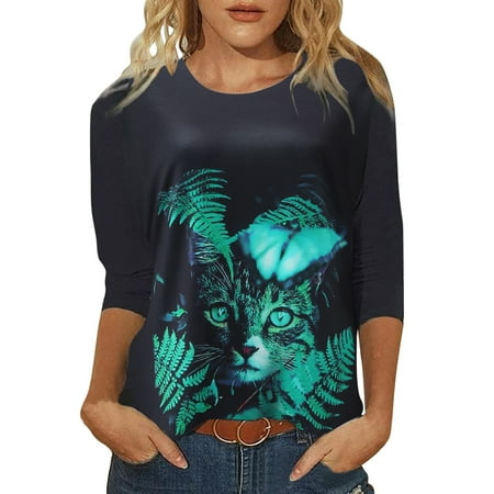 Shirts for Women Lightweight Graphic Casual Pullover Print Tops Long Women s Pullover Sweatshirt Cats Sleeve Shirt Casual Sweatshirt Cute Women s Blouse under Scrub Women Long Sleeve Shirts
Shirts for Women Lightweight Graphic Casual Pullover Print Tops Long Women s Pullover Sweatshirt Cats Sleeve Shirt Casual Sweatshirt Cute Women s Blouse under Scrub Women Long Sleeve Shirts