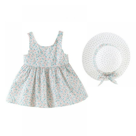 Baby Girl Tutu Dress Summer Sleeveless Backless Princess Birthday Party Dresses Flower Bow Sundress with Hat
Baby Girl Tutu Dress Summer Sleeveless Backless Princess Birthday Party Dresses Flower Bow Sundress with Hat