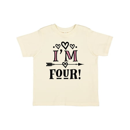 Inktastic 4th Birthday Party Girls 4 Year Old Gift Toddler Toddler Girl T-Shirt 
Inktastic 4th Birthday Party Girls 4 Year Old Gift Toddler Toddler Girl T-Shirt