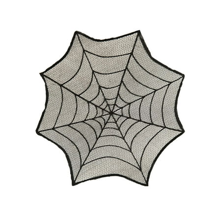 Round Spider Web Table Cover