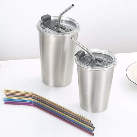 304 stainless steel cups cold water cups car water cups metal straw office American style coffee cups
304 stainless steel cups cold water cups car water cups metal straw office American style coffee cups