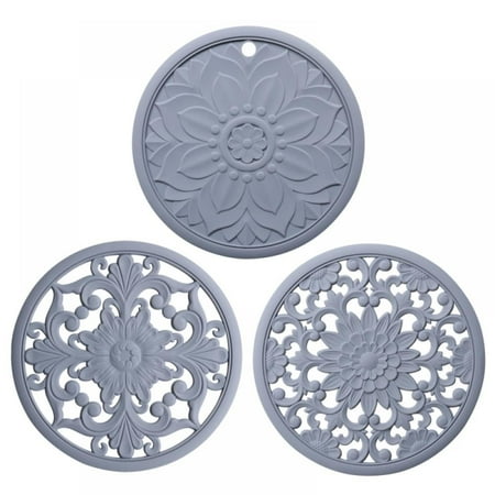 3Pcs Hollow Silicone Placemats Food-Grade Non-Slip Waterproof Dining Stain Resistant Countertop Protector Kitchen Counter Mat Heat Resistant Baking Mat Dishwasher Safe
3Pcs Hollow Silicone Placemats Food-Grade Non-Slip Waterproof Dining Stain Resistant Countertop Protector Kitchen Counter Mat Heat Resistant Baking Mat Dishwasher Safe