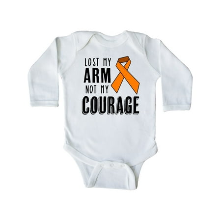 Inktastic Lost my Arm Not my Courage Limb Loss Awareness Orange Ribbon Gift Baby Boy or Baby Girl Long Sleeve Bodysuit
Inktastic Lost my Arm Not my Courage Limb Loss Awareness Orange Ribbon Gift Baby Boy or Baby Girl Long Sleeve Bodysuit