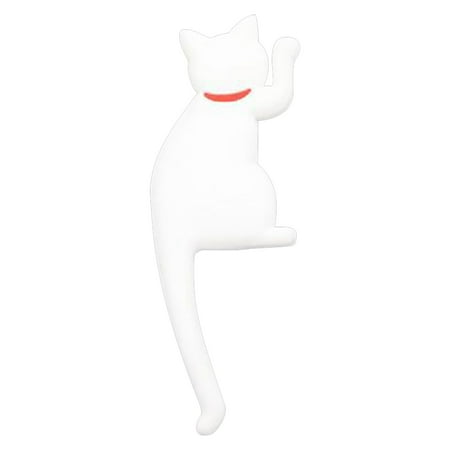 Miarhb Cute Cartoon Cat Sticky Magnetic Fridge Magnet Non-marking A